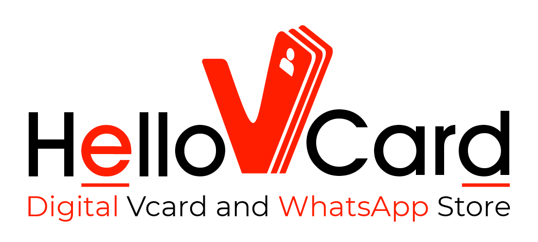 Digital Business Card, WhatsApp Store and vCard