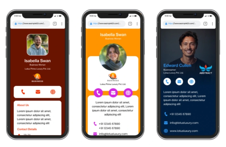 Top 5 Reasons Why You Should Switch to a Digital Vcard Today