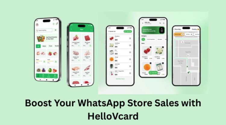 5 Ways small shops can Boost Sales with HelloVcard Whatsapp Store
